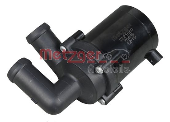 Metzger 2221059 Zusatzwasserpumpe (KüHlwasserkreislauf) FüR Audi Seat Skoda VW